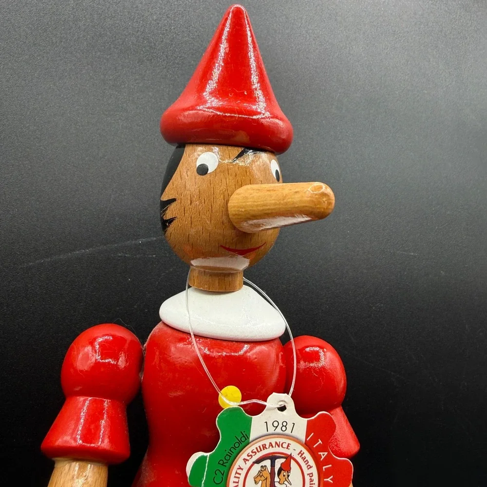 Vintage C2 Rainoldi Pinocchio Wooden 12